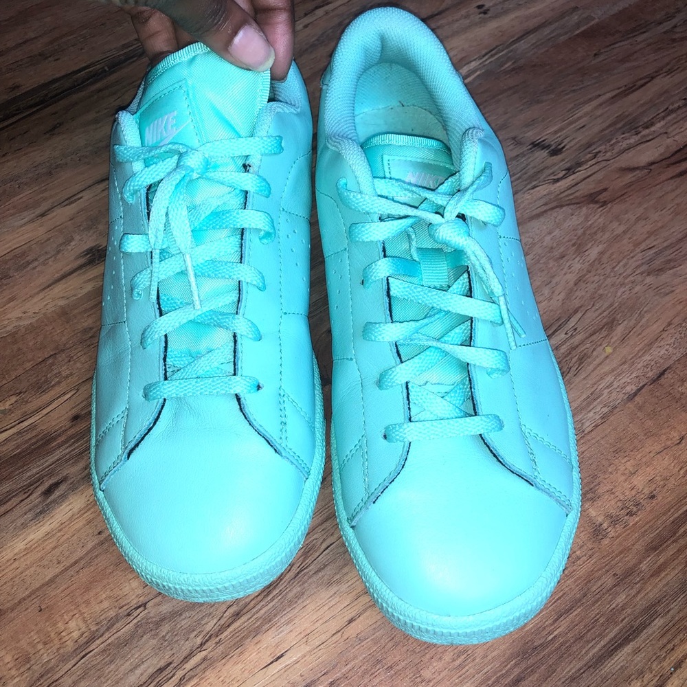 Mint green Nike